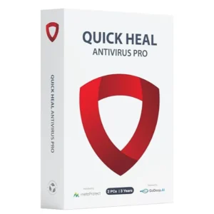 Quick Heal Antivirus Pro 2 Users, 3 Years Email Delivery