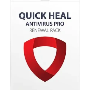 Quick Heal Antivirus Pro Renewal Pack 1 User 1 Year, Email Delivery