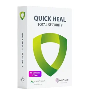 Quick Heal Total Security – 10 PCs | 1 Year Email Delivery