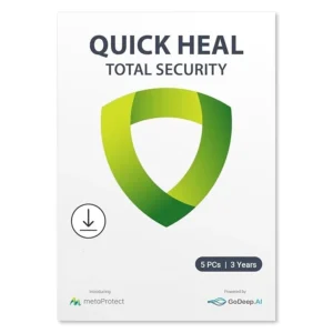 Quick Heal Total Security 5 User 3 Year Email Delivery