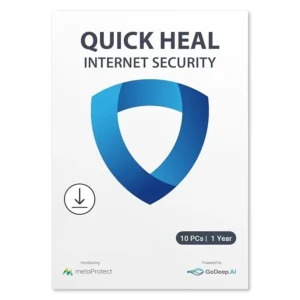 Quick Heal Internet premium Security 10 User, 1 Year Latest Version Email Delivery