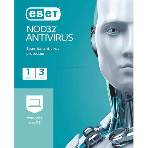 ESET NOD32 Antivirus Latest Version – 1 PC, 3 Years | Subscription | Get It Instantly by Email