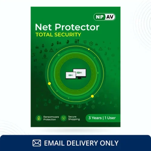 NPAV Net Protector Total Security – 1 User, 3 Years | Subscription | Get It Instantly by Email
