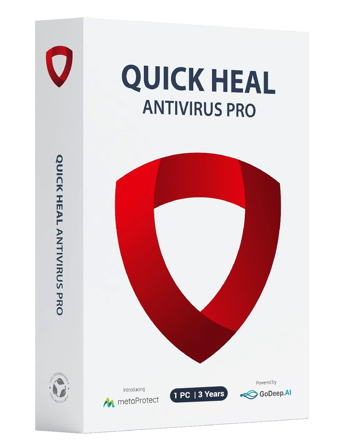 Quick Heal Antivirus Pro 1 User 3 Year Email Delivery