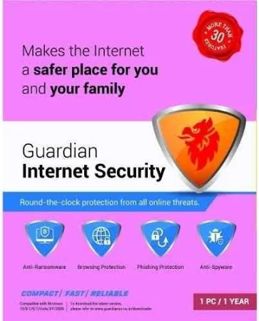 Guardian Internet Security 1 User 1 Year | Email Delivery