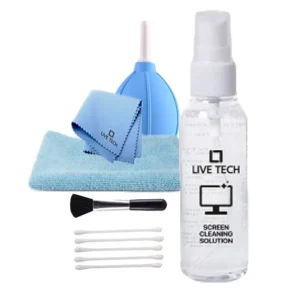 Live Tech CK01 Pro Cleaning Kit – Multi-Device Electronics Cleaner | Safe for Laptops, Mobiles, Screens, Keyboards & More | Complete Cleaning Set