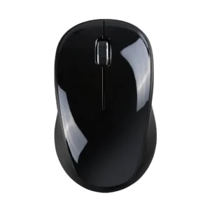 Live Tech Cute Wireless Mouse Cute Black Color, Compact Design