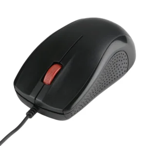 Live Tech MS 19 USB Wired Optical Mouse Black | High Precision & Comfortable Design
