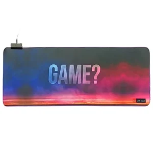 Live Tech XXL Extended RGB Gaming Mouse Pad – Large Soft Desk Mat with Vibrant RGB LED Lighting for Precision Gaming