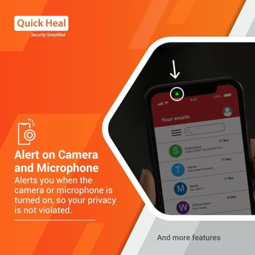 Quick Heal Mobile Total Security – 1 User, 1 Year (Latest Version) | Subscription | Get It Instantly by Email - Image 3