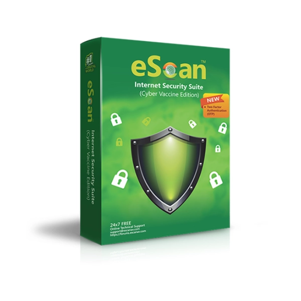 eScan Internet Security 1 User 1 Year | Email Delivery