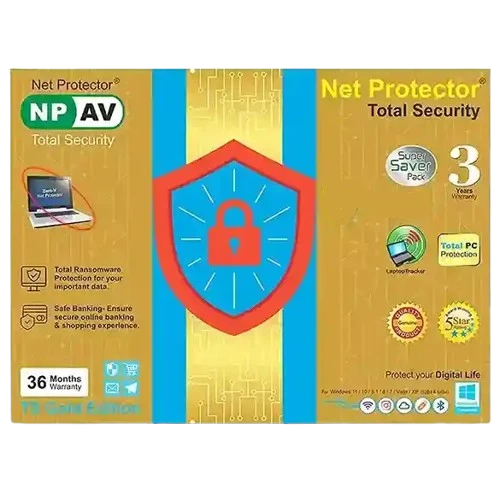 NPAV Net Protector Total Security – 1 User, 3 Years | Subscription | Get It Instantly by Email