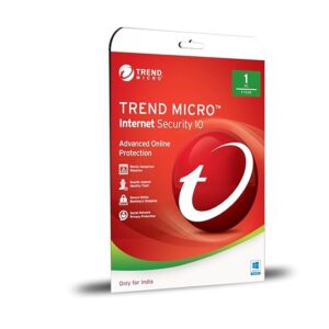 Trend Micro Internet Security 1 Device, 1 Year | Windows, Mac, Android, iOS | Email Delivery