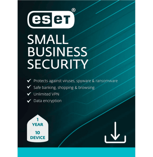 ESET Small Business Security – 10 Users, 1 Year | Subscription | Get It Instantly by Email