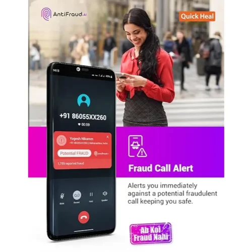 Quick Heal AntiFraud.AI – 1 Device, 1 Year | Windows, Mac, Android, iOS | Subscription | Get It Instantly by Email - Image 2