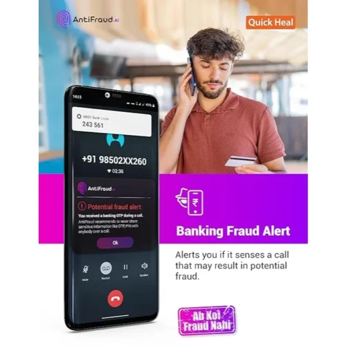 Quick Heal AntiFraud.AI – 1 Device, 1 Year | Windows, Mac, Android, iOS | Subscription | Get It Instantly by Email - Image 7