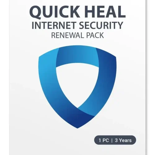 Quick Heal Internet Renewal – 1 User, 3 Years | Subscription | Get It Instantly by Email