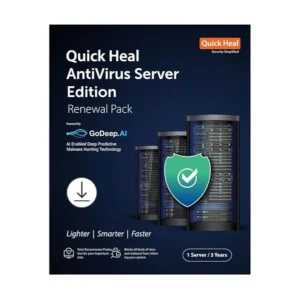 Quick Heal Antivirus Server Edition 1 User, 1 Year Email Delivery