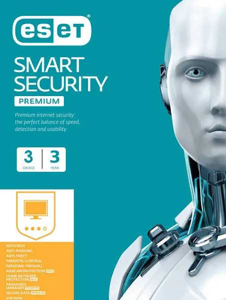 ESET Smart Security Premium SI Pack 3 Users 3 Years | Latest Version | Email Delivery