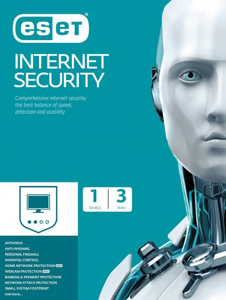 ESET Internet Security 1 PC 3 Years Latest Versions Instant Email Delivery