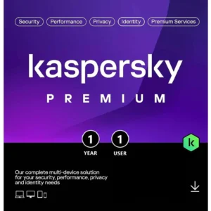 Kaspersky Premium 1 Device, 1 Year | Email Delivery