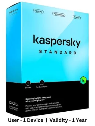 Kaspersky Standard 1 User, 1 Year | Windows, Mac, Android, iOS | Email Delivery
