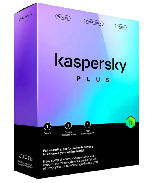 Kaspersky Plus 1 User 1 Year | Email Delivery