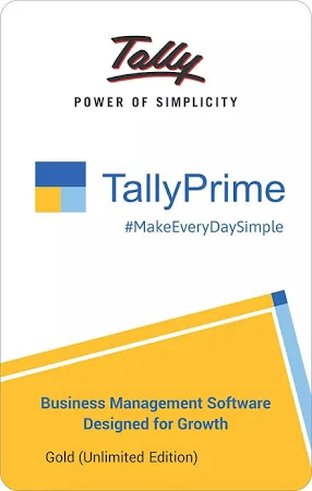 Tally Prime 6.1 (Gold) - Multi User License | Network Accounting & GST Software | Email Delivery (No CD)
