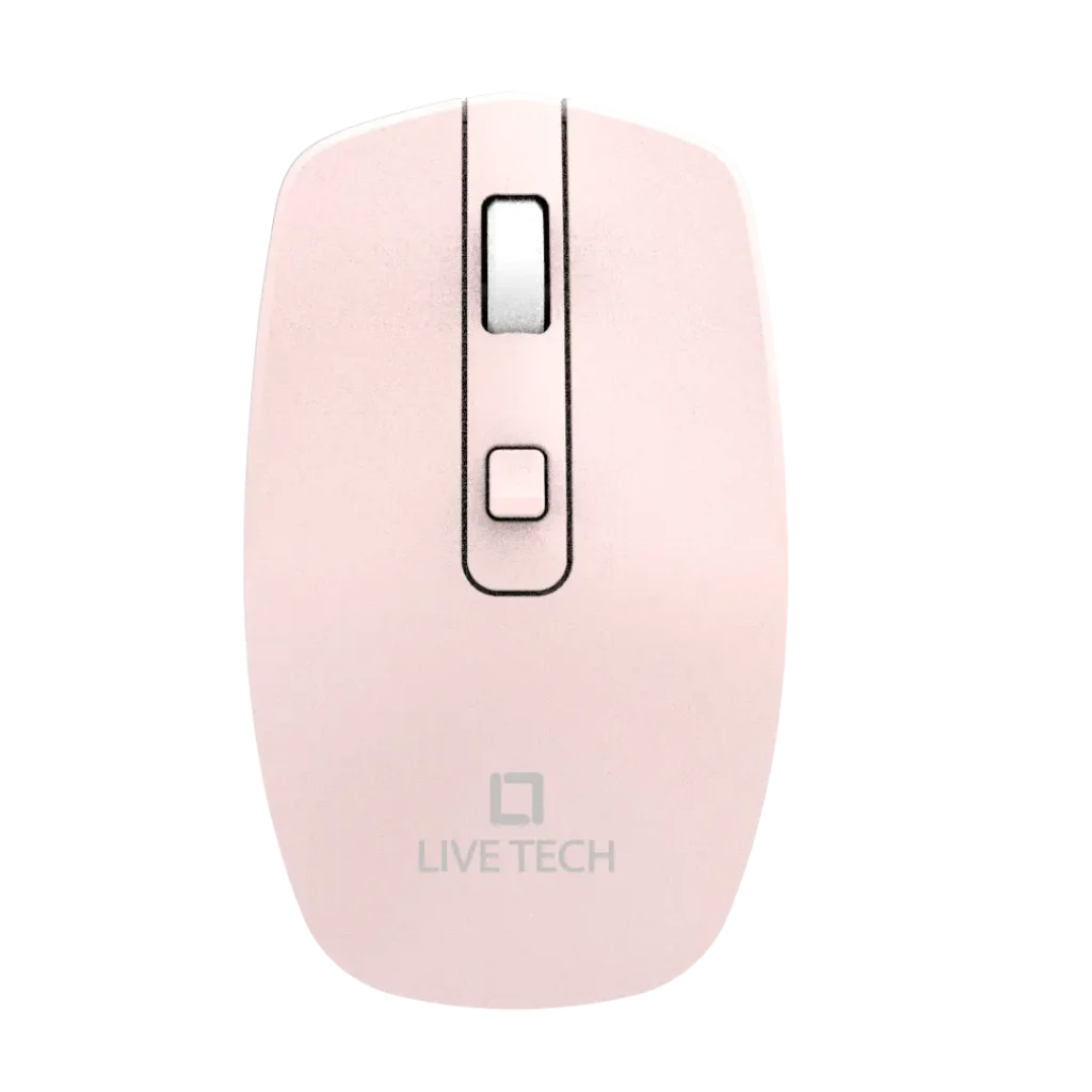 Live Tech Cruze Wireless Mouse – Pink