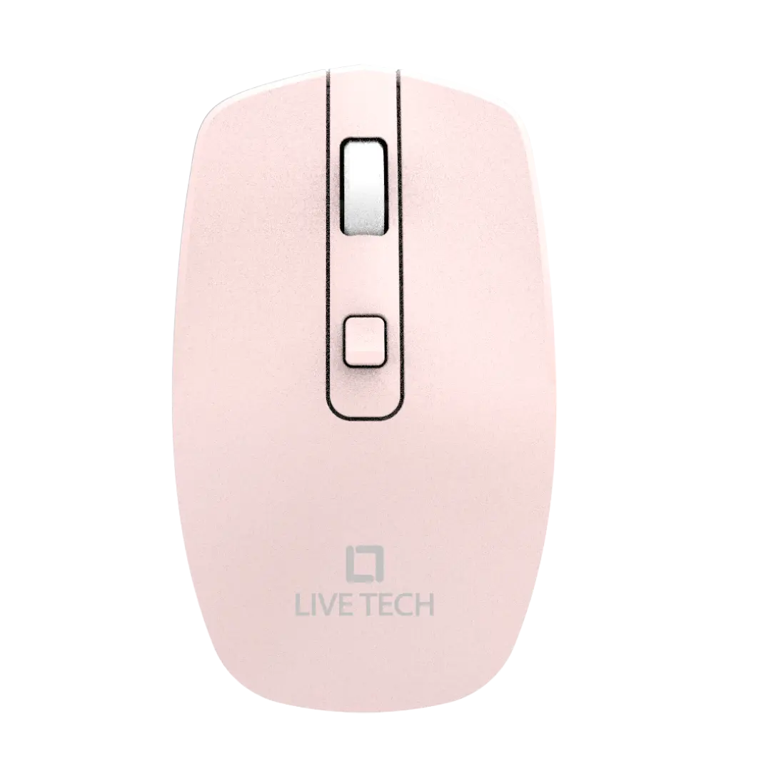 Live Tech Cruze Wireless Mouse – Pink