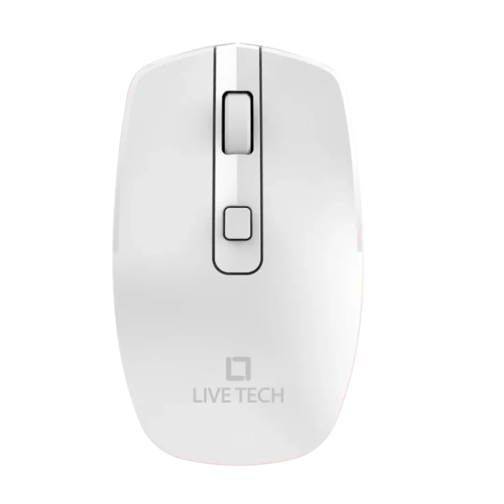 Live Tech Cruze Wireless Mouse – white